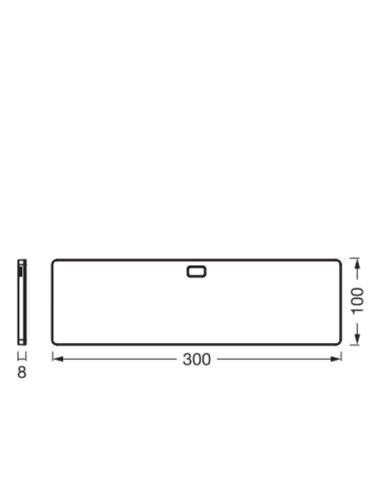 OPRAWA PODSZAFKOWA  UNDERCABINET PANEL FL 30X10 CCT DWT  