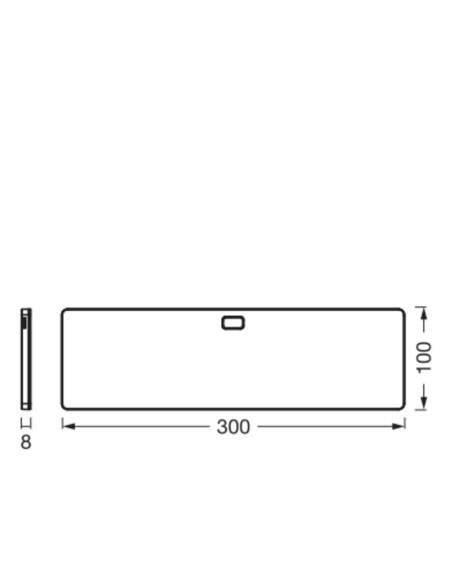 OPRAWA PODSZAFKOWA  UNDERCABINET PANEL FL 30X10 CCT DWT  