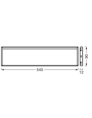 OPRAWA PODSZAFKOWA  UCABINET LINEA FLEX 540 7W CCT DIMEX 