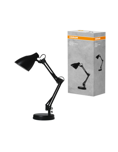 LAMPKA BIURKOWA PANAN CLASSIC PIXAR E27 CZARNA 