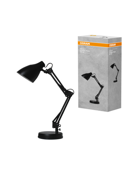 LAMPKA BIURKOWA PANAN CLASSIC PIXAR E27 CZARNA 