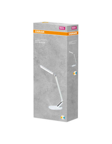 LAMPKA BIURKOWA PANAN DISK LIN 10W CCT BIAŁA 