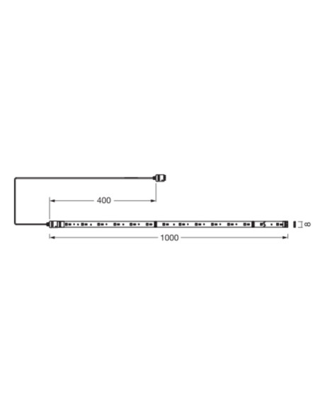 TAŚMA SMART+ MATTER FLEX 1M 3.4W 250LM RGB TW EXT IP44 PASEK 
