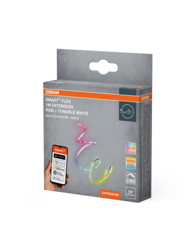 TAŚMA SMART+ MATTER FLEX 1M 3.4W 250LM RGB TW EXT IP44 PASEK 