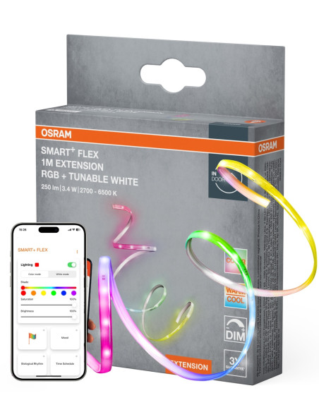 TAŚMA SMART+ MATTER FLEX 1M 3.4W 250LM RGB TW EXT IP44 PASEK 