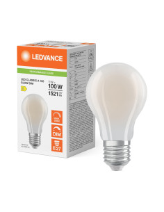 ŻARÓWKA LED P LED CLA100 GLOWDIM 11W 3000K...2200K ciepła biała CRI90  E27 FIL FR 1521LM  
