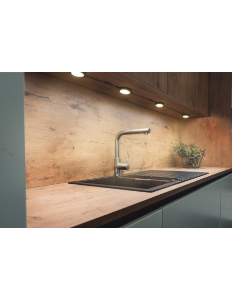 OPRAWA PODSZAFKOWA  UCABINET FLEXUS SPOT 9.8W CCT DIM BK   