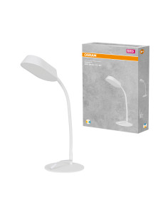 LAMPKA BIURKOWA PANAN DISK METAL 10W CCT BIAŁA 