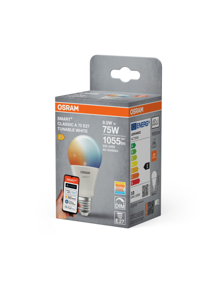 ŻARÓWKA LED SMART+ MATTER A75 TW 9,5W 2700K..6500K 1055LM FR E27 