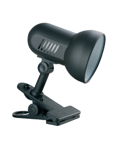 LAMPKA BIURKOWA PANAN CLASSIC CLIP E27 CZARNA 