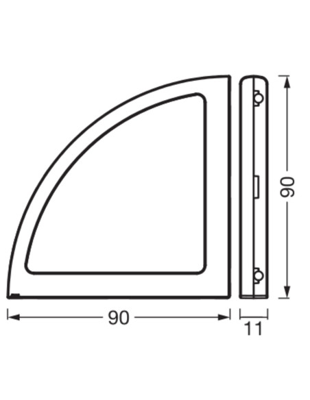 OPRAWA PODSZAFKOWA  UCABINET LINEA FLEX COR 0.88W CCT DIM 