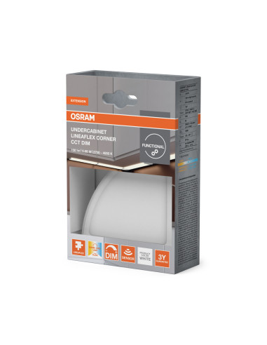 OPRAWA PODSZAFKOWA  UCABINET LINEA FLEX COR 0.88W CCT DIM 