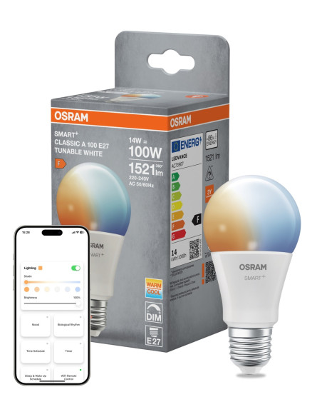 ŻARÓWKA LED SMART+ MATTER A100 TW 14W 1521LM FR E27 