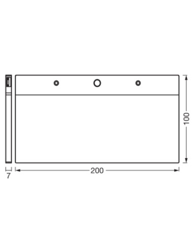 OPRAWA PODSZAFKOWA  UCABINET ACRYLUX PANEL 5.4W CCT DIM ST 