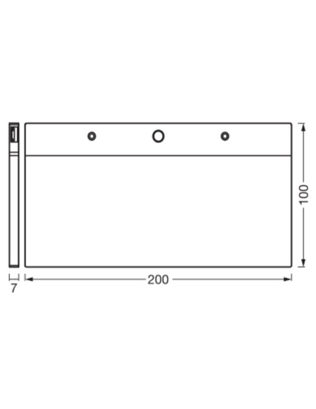 OPRAWA PODSZAFKOWA  UCABINET ACRYLUX PANEL 5.4W CCT DIM ST 
