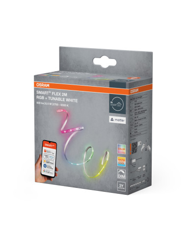 TAŚMA SMART+ MATTER FLEX 2M 8.5W 500LM RGB TW EXT IP44 PASEK 