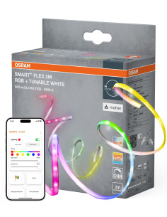 TAŚMA SMART+ MATTER FLEX 2M 8.5W 500LM RGB TW EXT IP44 PASEK 