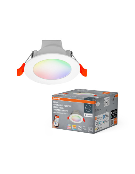 OPRAWA SMART+ MATTER DOWNLIGHT RGB+TW 85MM 4.5W 300LM WT 