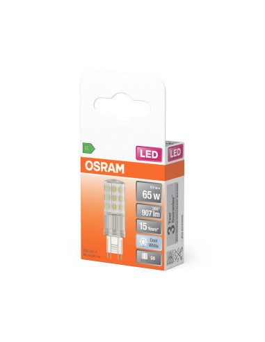 ŻARÓWKA LED PIN65 CL 4,9W 4000K neutralna biała 907LM 230V G9 KLASA B 