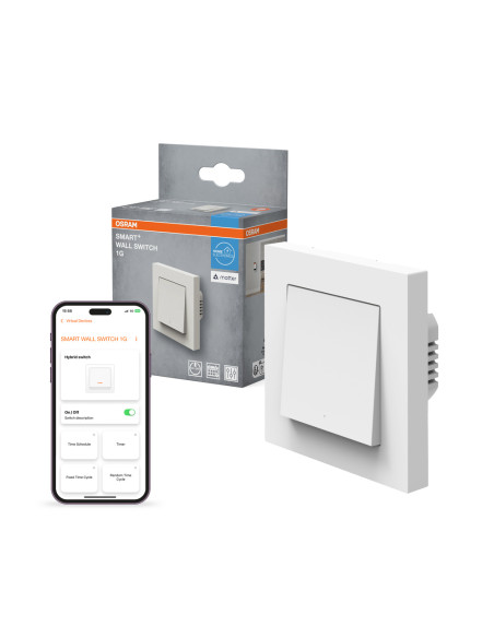 SMART+ MATTER WALL SWITCH 1 CHANNEL 