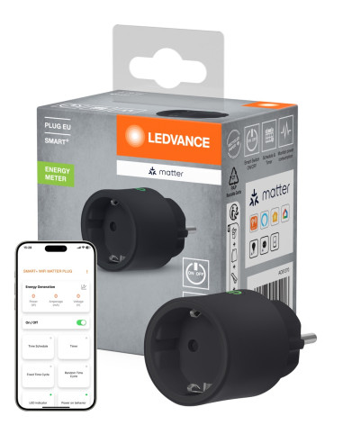 SMART+ MATTER PLUG EU BLACK 