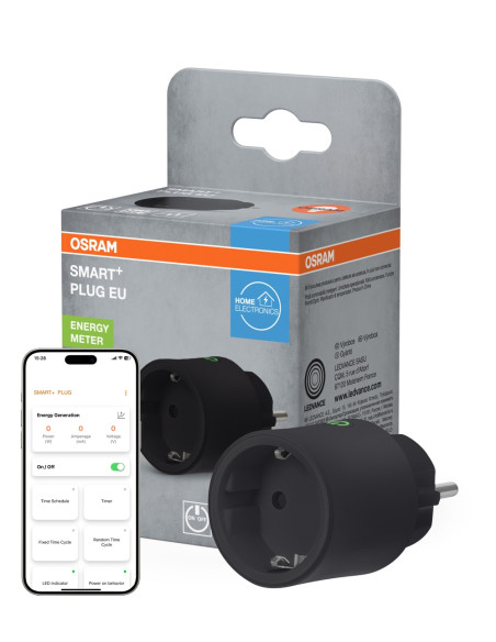 SMART+ MATTER PLUG EU BLACK 